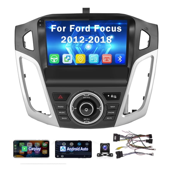 Torovo Car Radio 2+32g Android 10.1 Car Stereo 9" for Ford Focus 2012-1