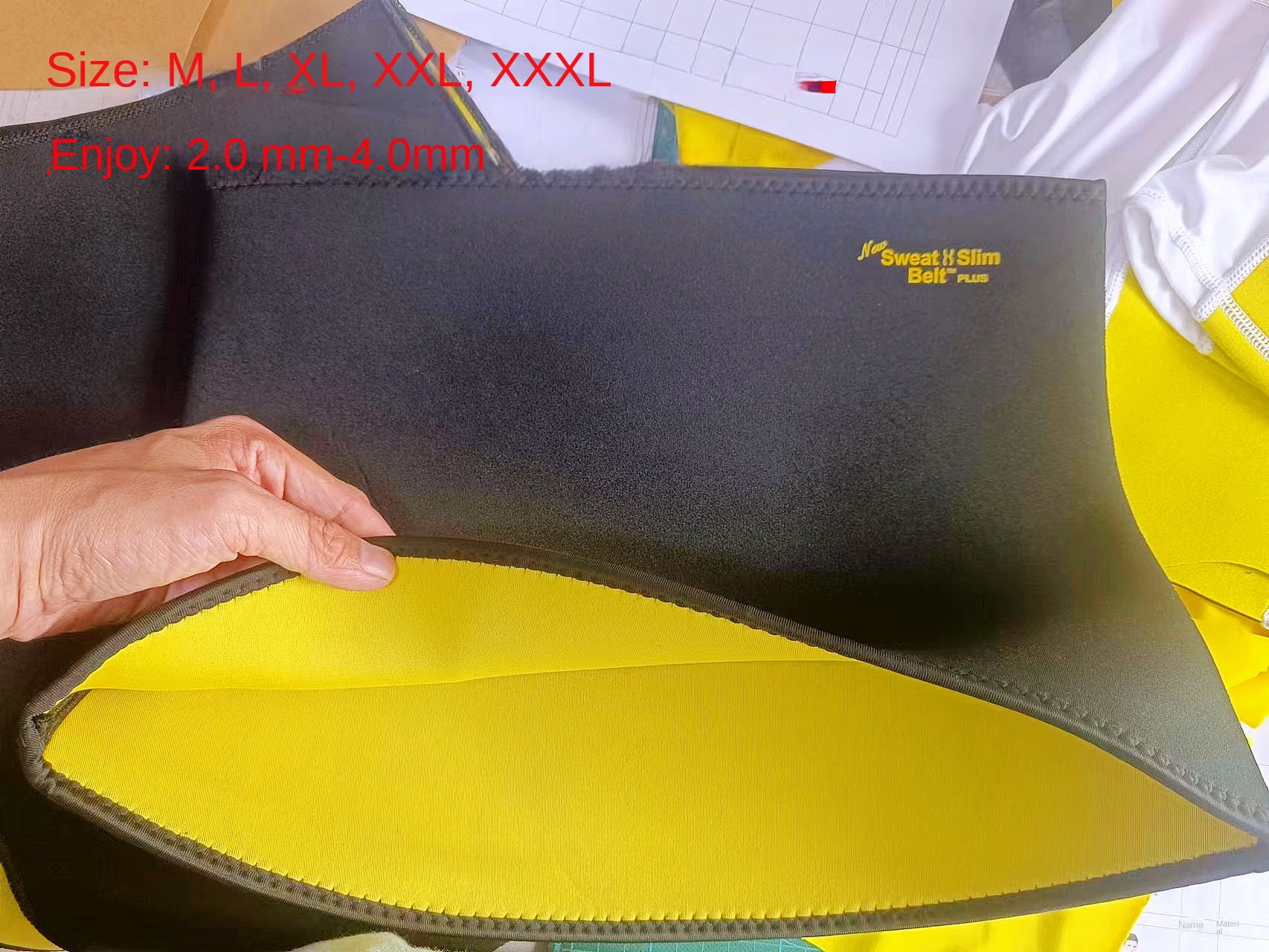 2.34 Bodybuilding Belly Contraction Belt Sports Fitness Body Shaping