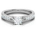 thumbnail image 1 of 2.34 Ct Solitaire Round Beautiful Diamond Wedding Rings for her Solid 14K White Gold, 1 of 9