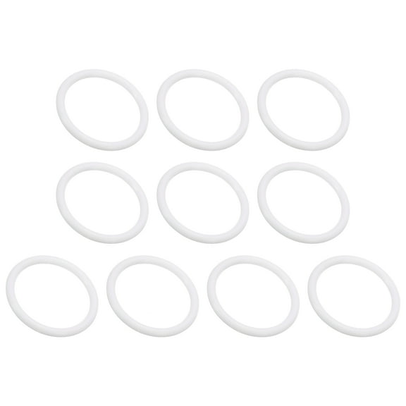 2.36" Plastic Craft Rings Dream Catcher Circle Macrame Round Rings Floral Hoops Rings for DIY Craft, 10Pack