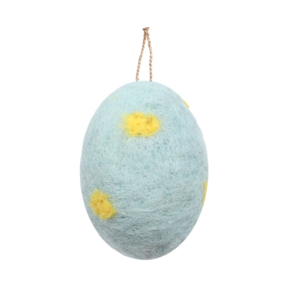 2.36in Felt Easter Egg Ornaments DIY Foam Hanging Decorations for Tree Branch Spring Home Easter Decorations Indoor Party Display