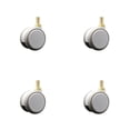 thumbnail image 1 of 2.375 Inch MRI Safe Casters – 12mm Threaded Stem – Set of 4 – Service Caster, 1 of 2