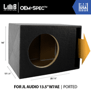 2.375 ft  @ 34.6Hz Ported Enclosure Box for JL Audio 13  W7 13W7 AE Subwoofer