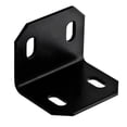 thumbnail image 1 of 2.375 x 3 in. Steel Square Corner Brace, Black - Pack of 10, 1 of 1