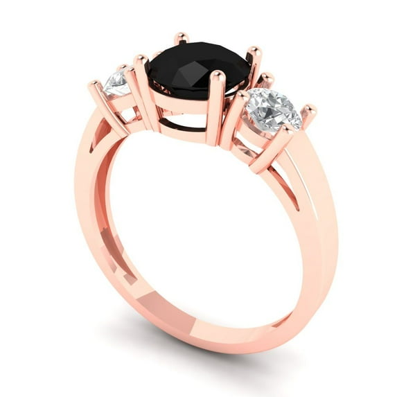 2.38ct Marquise Cut Blue Crystal 14k Pink Rose Gold Engraving Statement Bridal Wedding Halo Designer Ring Size 10.25