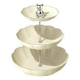 2/3Layer Food Storage Tray Wedding Table Decoration Candy Snack Plate