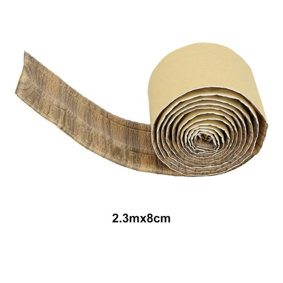 2.3M Self Adhesive Wall Trim Line Skirting Border Decor Sticker Wallstick Decor