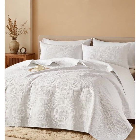 2/3PCS Quilt Cover Bedspread ( 1 Quilt+1 Or 2 Pillowcases), Soft And Skin-friendly, Hypoallergenic And Easy To Maintain, Machine Washable Without Deformation