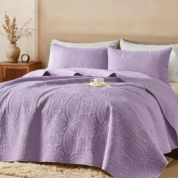 2/3PCS Quilt Cover Bedspread ( 1 Quilt+1 Or 2 Pillowcases), Soft And Skin-friendly, Hypoallergenic And Easy To Maintain, Machine Washable Without Deformation