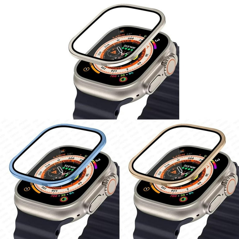 Tempered Glass Scratch Proof Case For Apple Watch