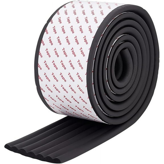 2.3Yards Black Bunk Bed Ladder Pads Soft Ladder Pads with Strong Adhesive Bunk Bed Ladder Cover 81mm Wide Replacement Bed Ladder Pads