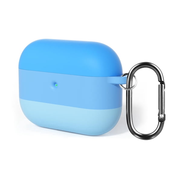 2.3mm Gradient Three-color Silicone Earphone Protective Case with Hook For AirPods Pro 3