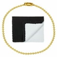 thumbnail image 1 of 2.3mm Polished Ball Ball Chain Bracelet, 8 inches + Gift Box, 1 of 7