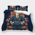 thumbnail image 1 of 2/3pcs Bedding Set Game Controller Printed Bedspreads Kids Adult High Quality Duvet Cover Set,Twin (68"x86"), 1 of 5