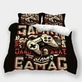 thumbnail image 1 of 2/3pcs Comforter Cover Set Teen Adult Fashion Bedding Set Game Handle Printed Bedspreads,Queen (90"x90"), 1 of 5