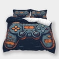 thumbnail image 1 of 2/3pcs Gamepad Printed Bedspreads Duvet Cover Pillowcase Teenager Modern Bedding Cover Set,Twin (68"x86"), 1 of 5