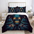 thumbnail image 1 of 2/3pcs Home Bedclothes High Saturation Color Comforter Cover Set Adult Teen Bedspreads Bedroom Decor, 1 of 6