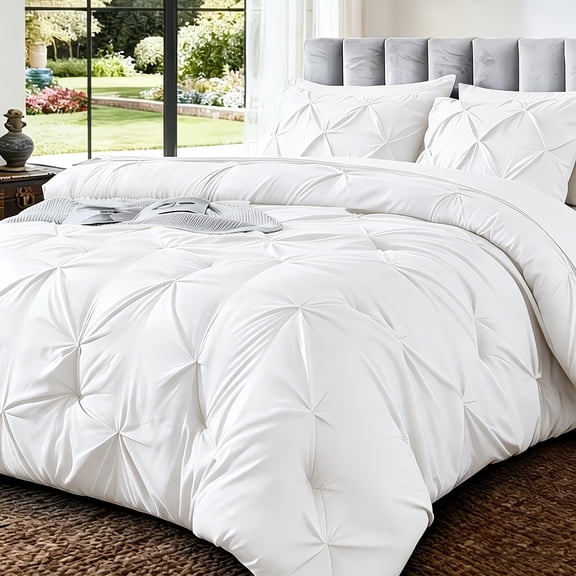 2/3pcs Luxury Textured Child Quilt Set With Pillowcases, Modern Minimalist Soft Fluffy Ruffled Bedding, All-Season Use, Hypoallergenic Breathable Easy-Care