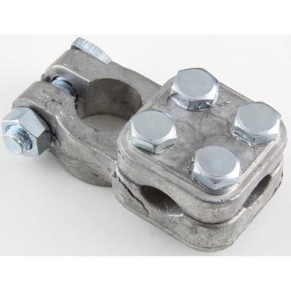 2-4/0 Ga. No-Crimp Three-Way Positive Lead Battery Terminals (1 per pack)