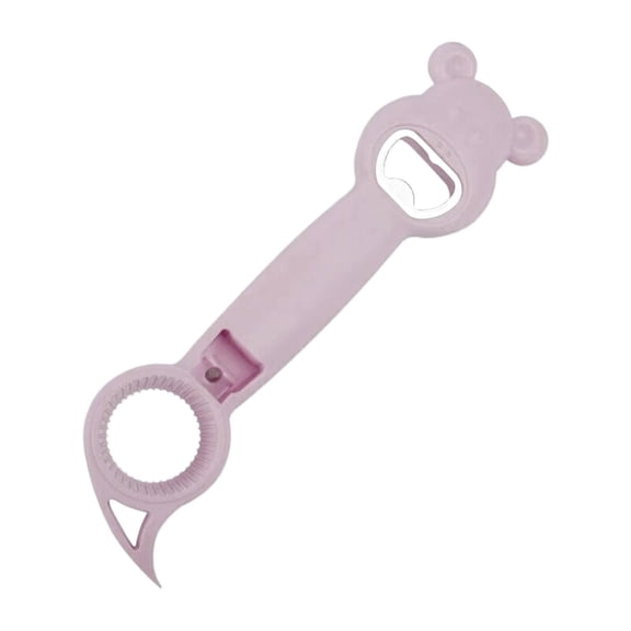 Under $2,4 In 1 Bear Bottle Opener,Jar Wine Can Opener,Bear Shape Opener Ideal For Daily Beer, Wine, Can and Jam Jar Opening For Household and Party Scenarios