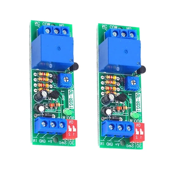 2/4/10x DC12V Adjustable Time Delay Timing Timer Relay Switch ON/OFF Module NEW