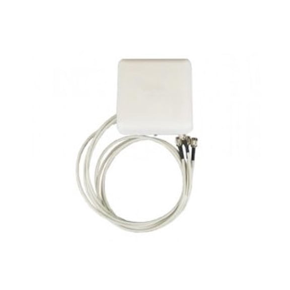 2.4 - 5 GHz 6 dBi Wi-Fi Micro Patch Antenna with 4 RPTNC Male Connectors