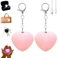 thumbnail image 1 of 2/4/5Pack Purse Light Handbag Light, Love Wallet Tote Bag Touch Sensing Lights for Inside Purse, Heart Purses Lights Keychain, Rechargeable LED Automatic Glow Lamp with Sensor Activated, 1 of 9
