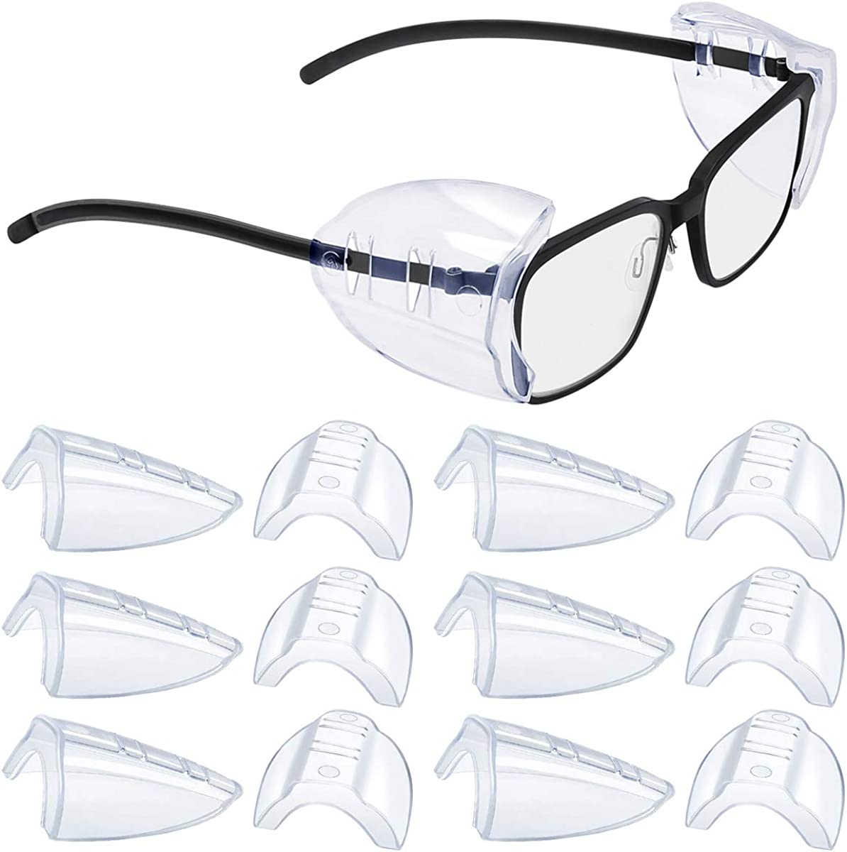 2/4/6/10 Pairs Glasses Side Shields For Eyeglasses,Side Shields For