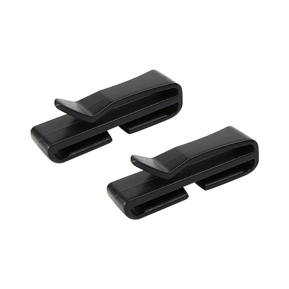 2/4/6/8/10 Pcs Helmet Mask Clips, Ski Mask Hook Attachments, Universal Mask Holder for Ski Snowboard Bike Helmets, Plastic Mask Retainer Clips, Helmet Accessory for Secure Fit(Black-2pcs,1.5x1")