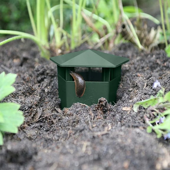 2/4/6/8/12pcs Snail Catcher Gintrap Slug Cage Eco-friendly Slug House Reusable Pests Bait Station Tools Garden Farm Protector