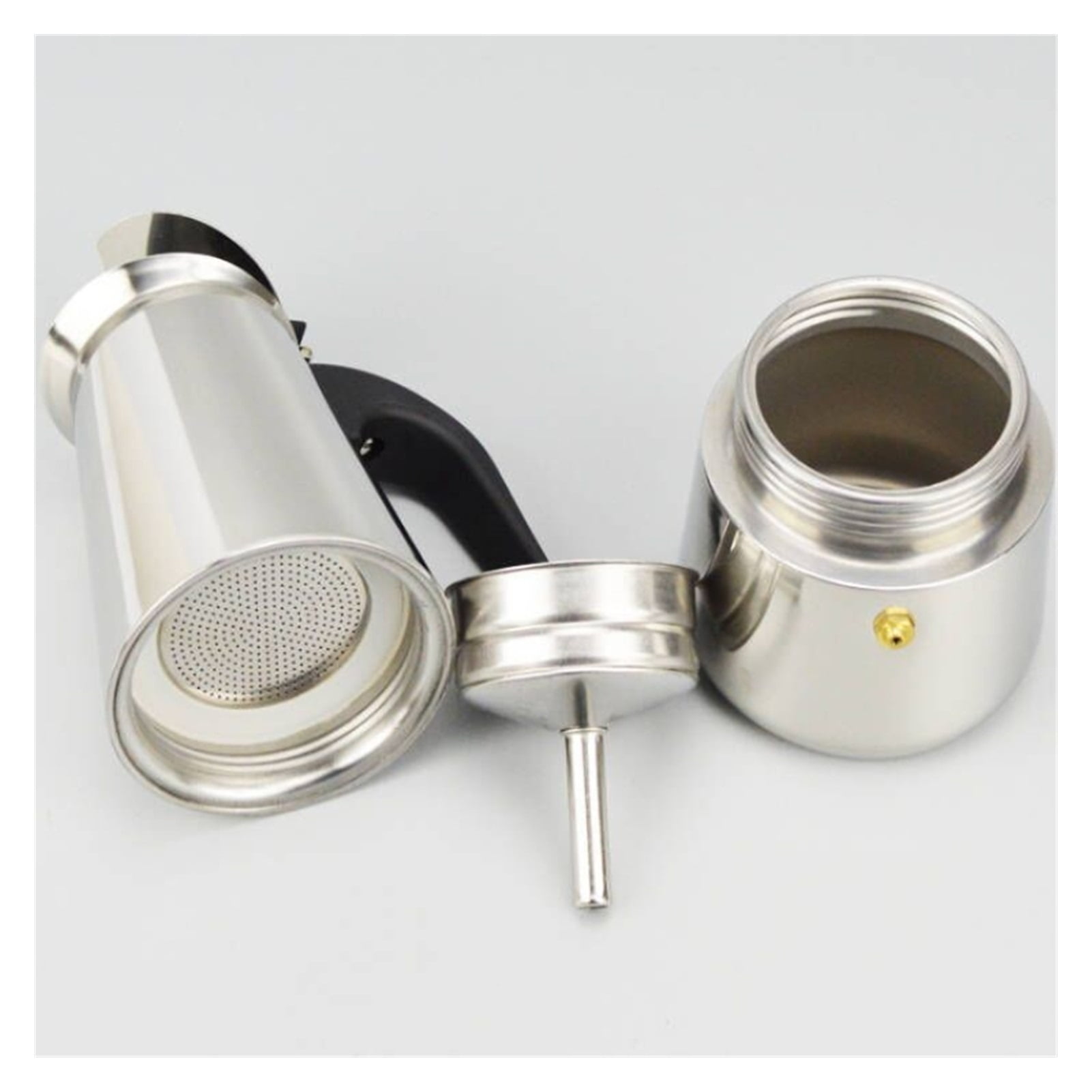 2/4/6/9 Cup Moka Coffee Maker Pot Stainless Steel Espresso Maker Latte