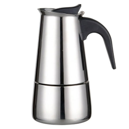 2/4/6/9 Cups Moka Pot Coffee Maker,Stainless Steel Moka Pot Maker Coffee Cookers 200ML