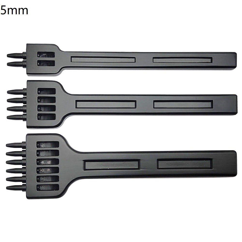 2/4/6/Hole Leather Punching Tool, Spacing 4/5/6/mm Leather Hole Punches