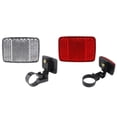 thumbnail image 1 of 2/4/6 Pcs Waterproof PVC Bicycle Spoke Reflectors for Enhanced Night Cycling Safety Easy Universal Fit, 1 of 7