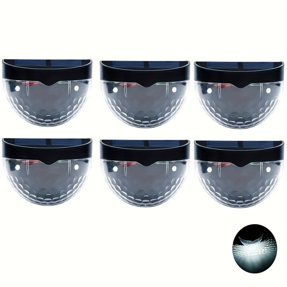 2/4/6 Solar Fence Light Solar Deck Light Solar Wall Light Solar Wall