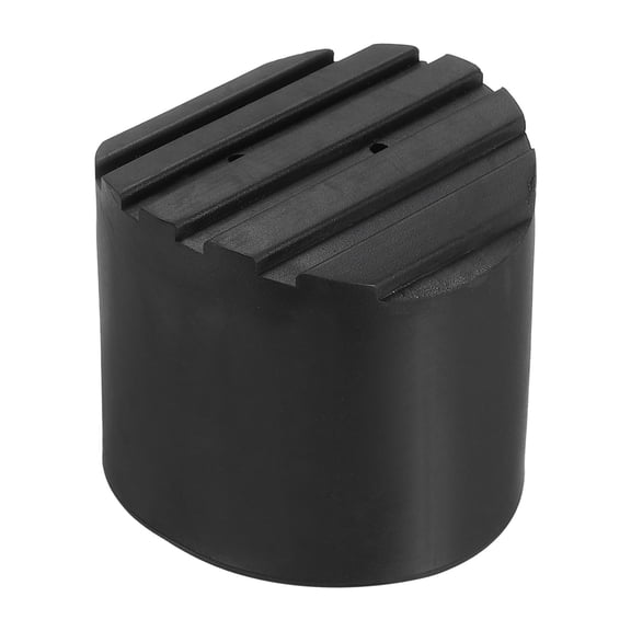2.4"/60mm Ladder Non Slip Feet for Telescopic Folding Extension Ladder Protection, Black, 1 Pack