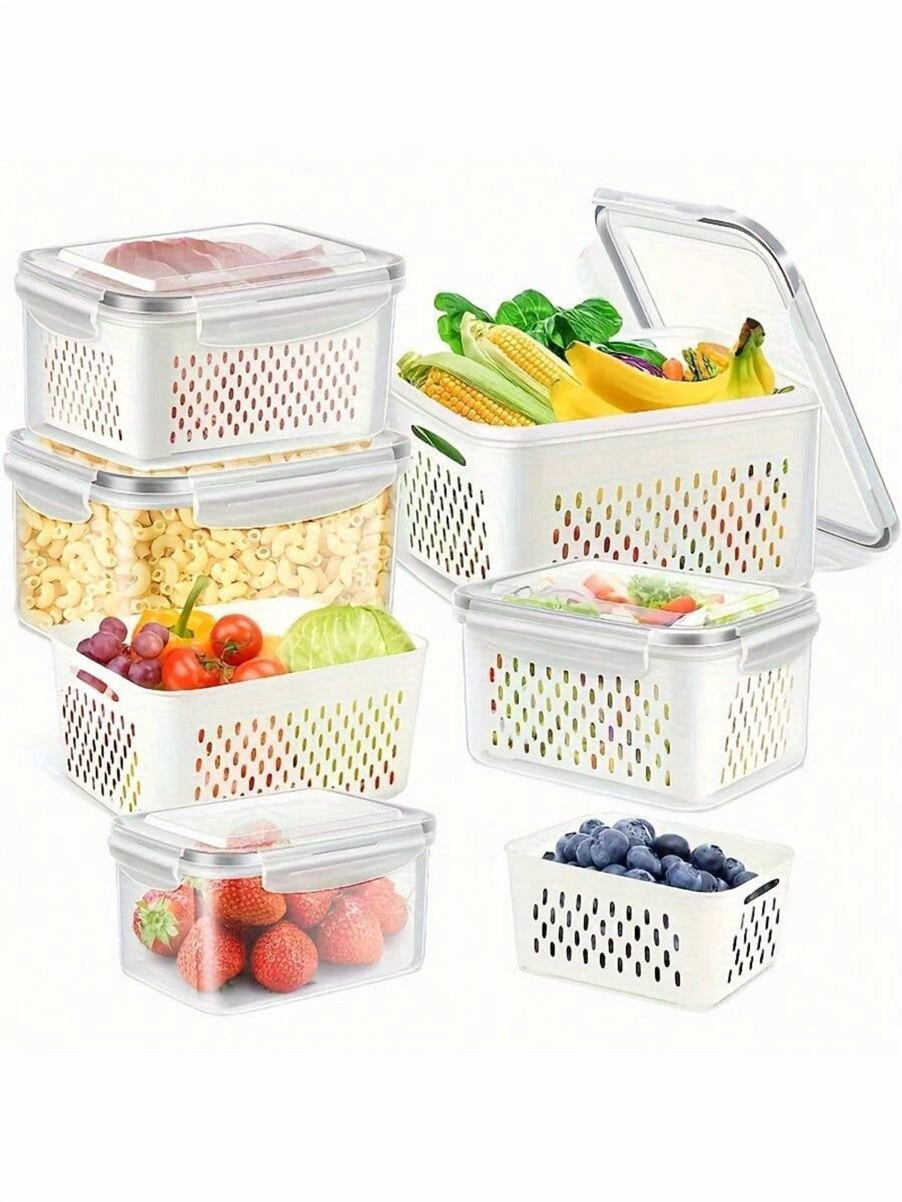 2/4/6PCS Premium Leak-Proof Food Storage Containers, Airtight Design ...