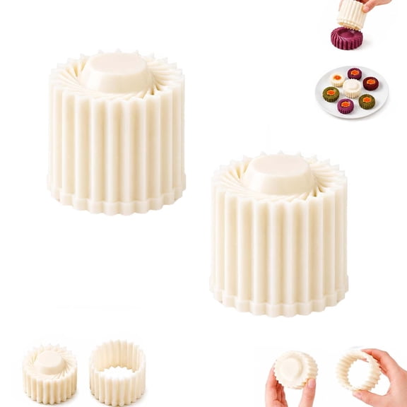 2/4/6pcs Creative Double-Ended Pastry Mold, DIY Desserts, Detachable ABS Baking Tool for Homemade, Desserts Household Pastry DIY Mold Kitchen Gadgets