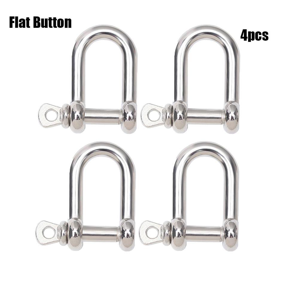 2/4/6pcs High quality Stainless Steel Anchor Screw Pin Silver colors