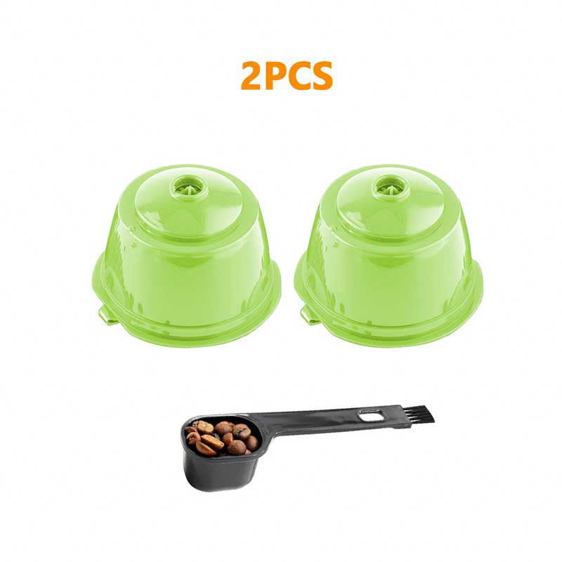 2/4/6pcs Reusable Coffee Capsule for Nescafe Dolce Gusto Machine