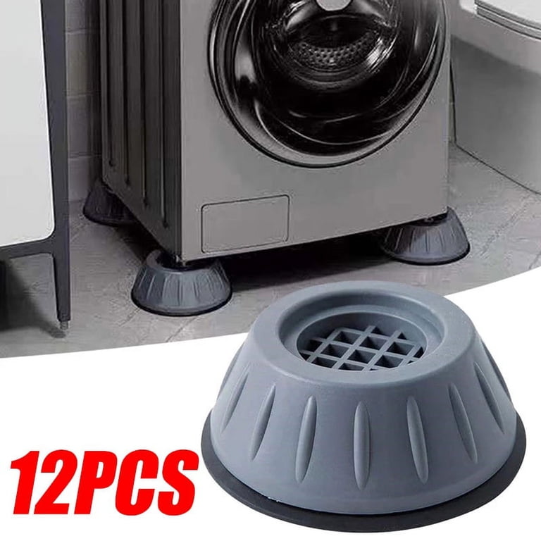 2/4/8/12 Pcs Universal Anti-Vibration Feet Pads Washing Machine Rubber Mat Anti-Vibration Pad Dryer Refrigerator Base Fixed Non-Slip Pad