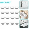 thumbnail image 1 of 2/4/8/16PC Bathroom Rubber Wash Basin Overflow Ring Kitchen Sink Washbasin Drain Seal Stopper Bathtub Drain Cap Plug Accessories, 1 of 9