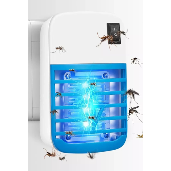 2/4/8Pcs Electric Plug In Mosquito Killer Zapper Lamp Indoor Fly Bug Insect Trap
