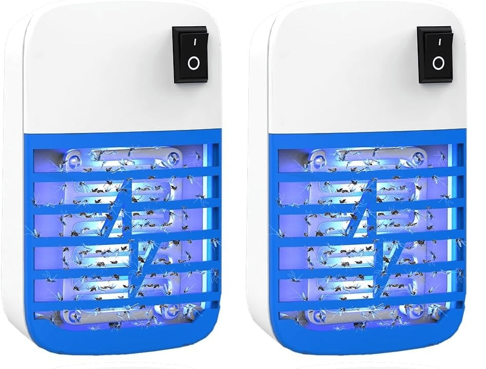 2/4/8Pcs Electric Plug In Mosquito Killer Zapper Lamp Indoor Fly Bug Insect Trap