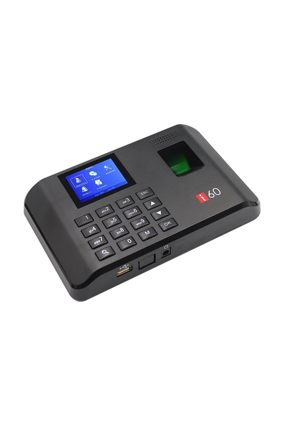 2.4" Fingerprint Time Attendance Biometric Attendance Machine T&A RFID Keypad Electric Recorder Data Time Clock in for Employees
