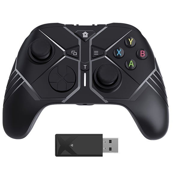 2.4 GHz Wireless Controller Compatible for Xbox Controllers with Battery Hall Effect Ergonomic Design Black for Xbox One,Xbox Series X|S,PC Windows,IOS,Android