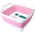 thumbnail image 1 of 2.4 Gal(9L) Collapsible Dish Basin with Drain Plug,Space Saving Multiuse Foldable Sink Tub,Dishpan,Kitchen Sink for Camping,Plastic Tub,Vegetable Washing,Beverage Tubs, 1 of 10