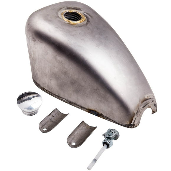 2.4 Gallon Gas Fuel Tank Direct Mount for Harley Sportster Ironhead Bobber 1955-1978