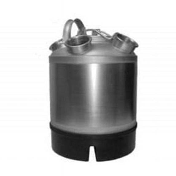2.4 Gallon Stainless Steel Cleaning can with four heads