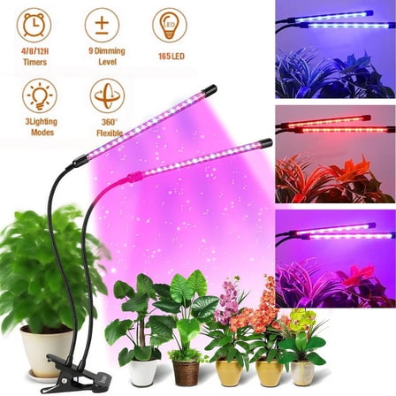 LED Grow Light with Stand for Indoor Plants Full Spectrum Plant Grow Lamp